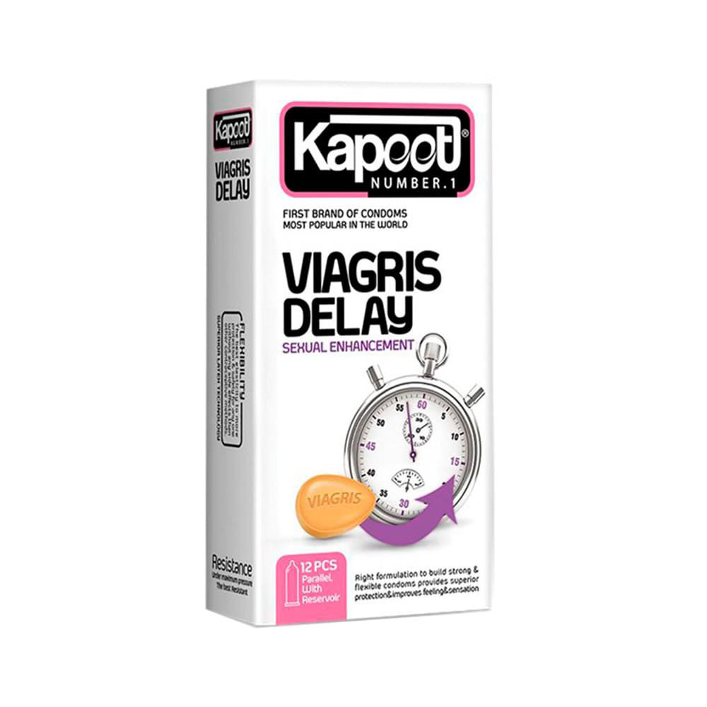 کاندوم کاپوت افزایش نعوذ تاخیری ویاگراس VIAGRIS DELAY